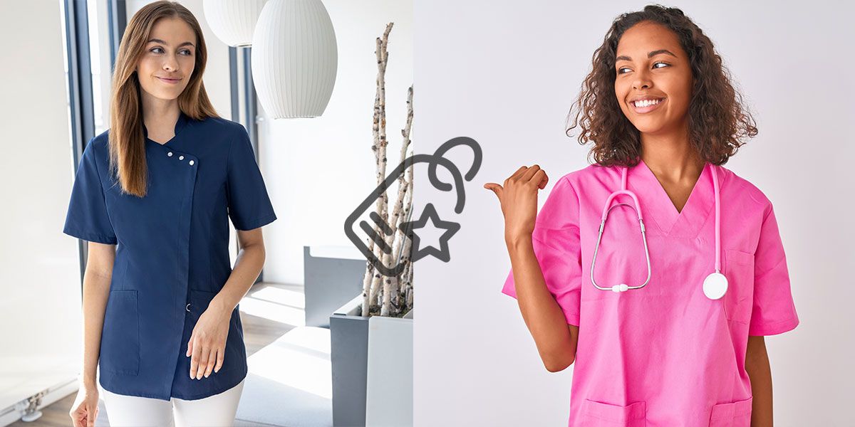 Medizin & Pflege –<br>Sale & Aktionsangebote für Berufsbekleidung