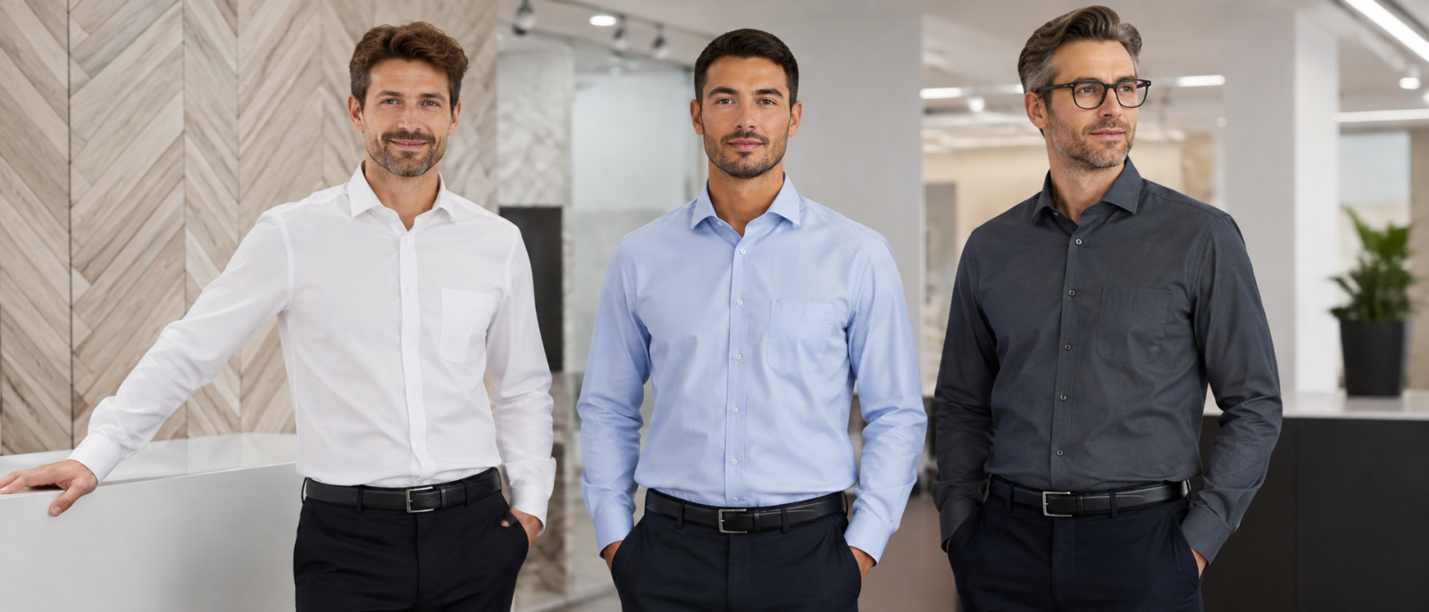 Herrenhemden für Arbeitskleidung & Teamwear