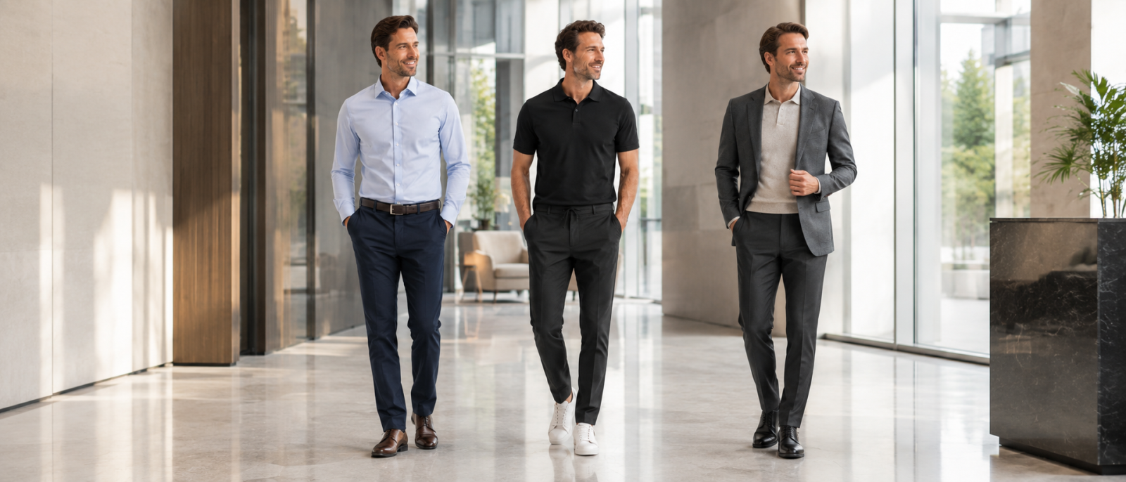 Herren Hosen für Business, Beruf & Teamwear