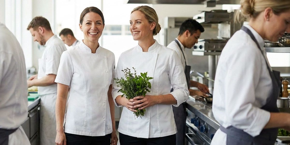 Kochjacken Damen für Gastronomie & Küche