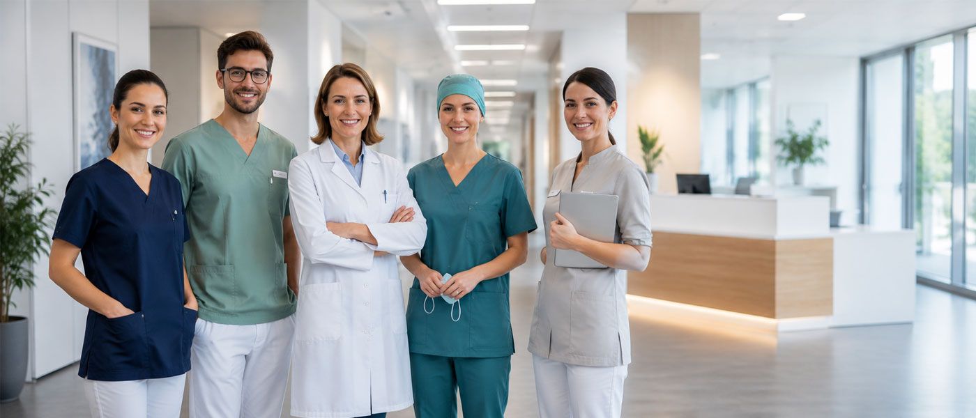 Berufsbekleidung für Klinik & Krankenhaus