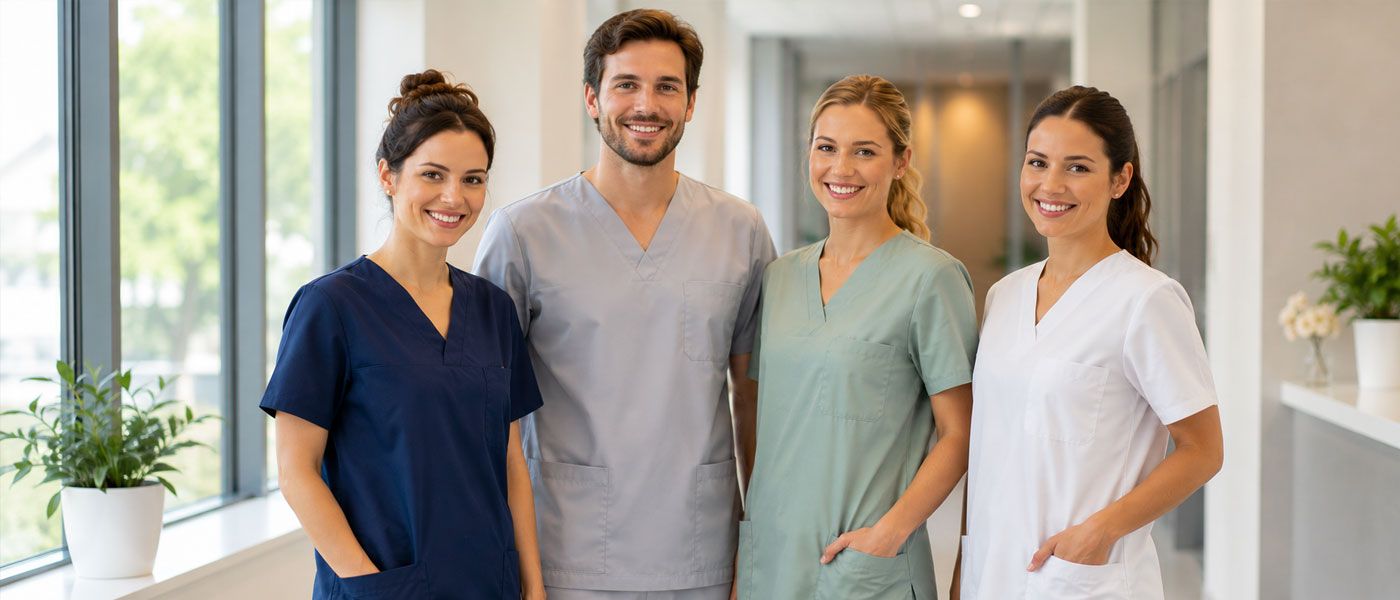 Kleidung für Krankenschwestern & Pflegekräfte