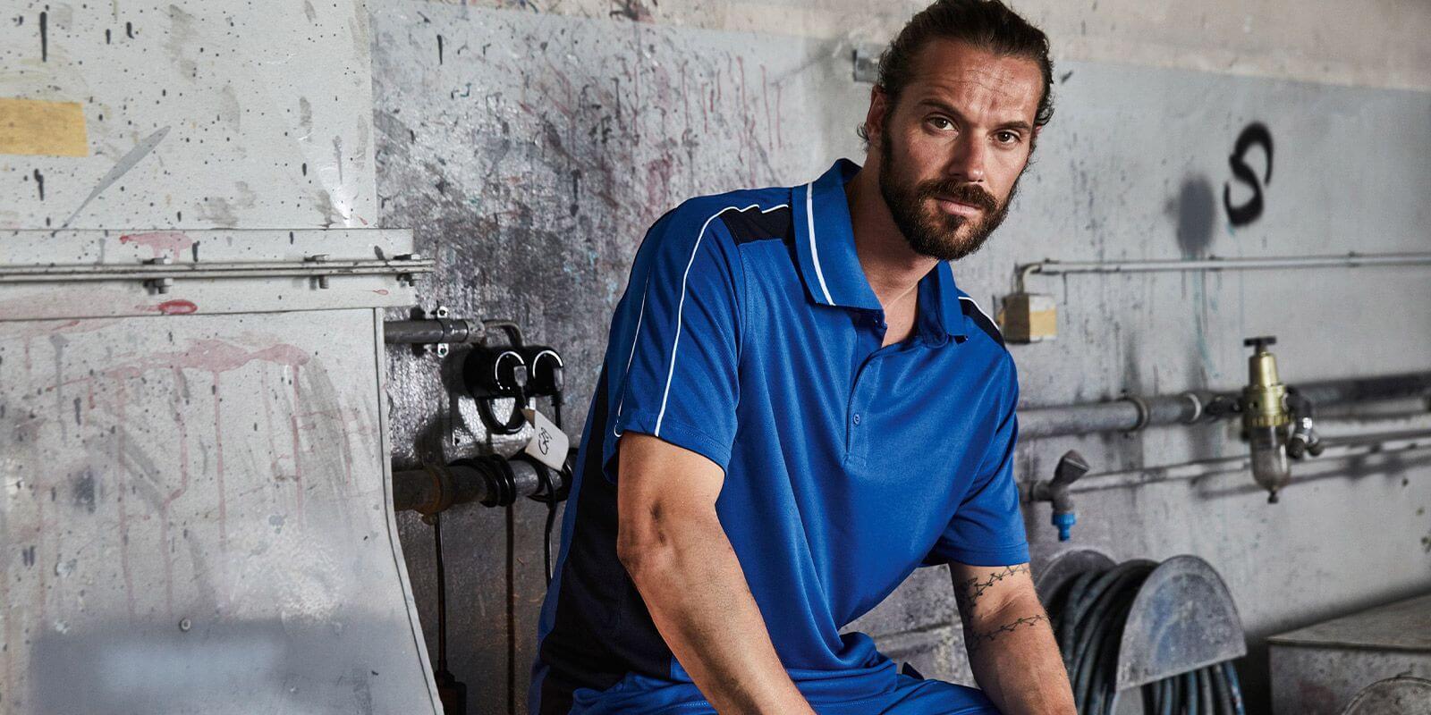 Workwear Polo Shirts for Crafts and Maintenance