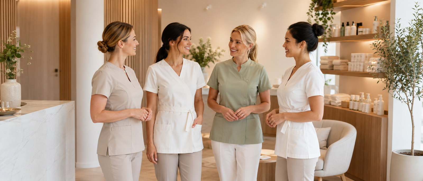 Berufsbekleidung Kosmetik, Wellness & Spa