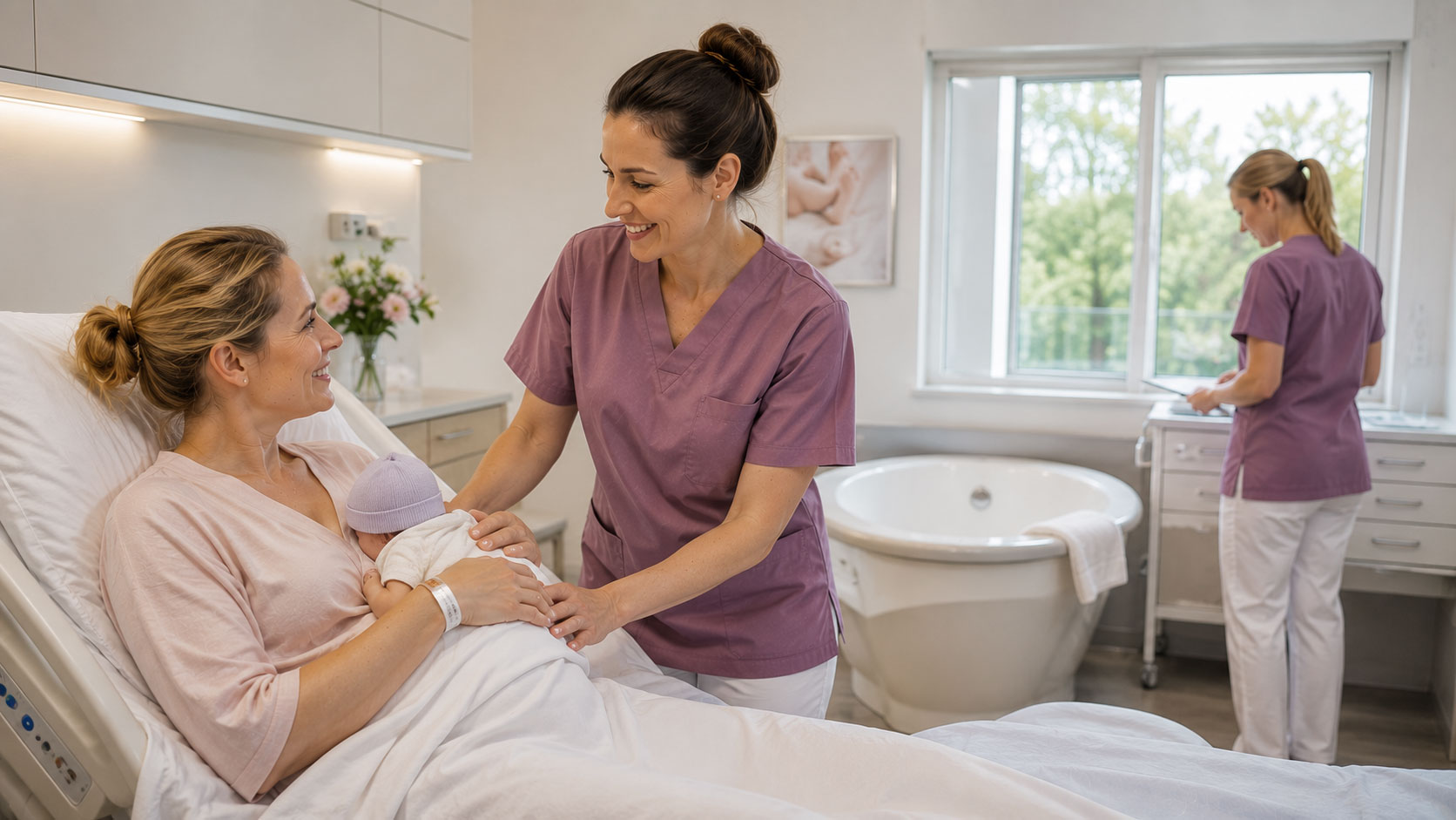 <h2>Berufsbekleidung für Hebammen – Passende Kleidung für Geburtshilfe und Klinik<h2>