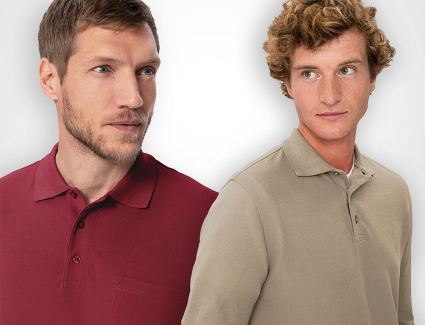 Herren Poloshirts – Stilvolle Arbeitskleidung für jede Branche!