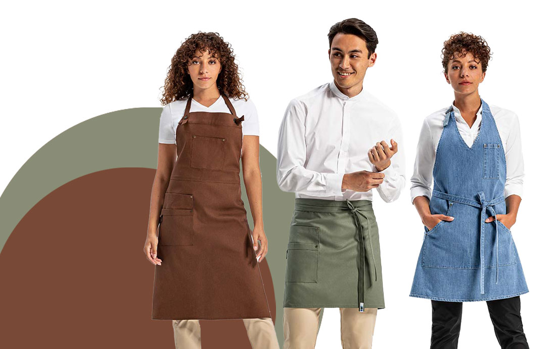 6 Baumwoll-Kochschürzen Für Bäcker & Köche – Praktisch & Langlebig In Verschiedenen Farben