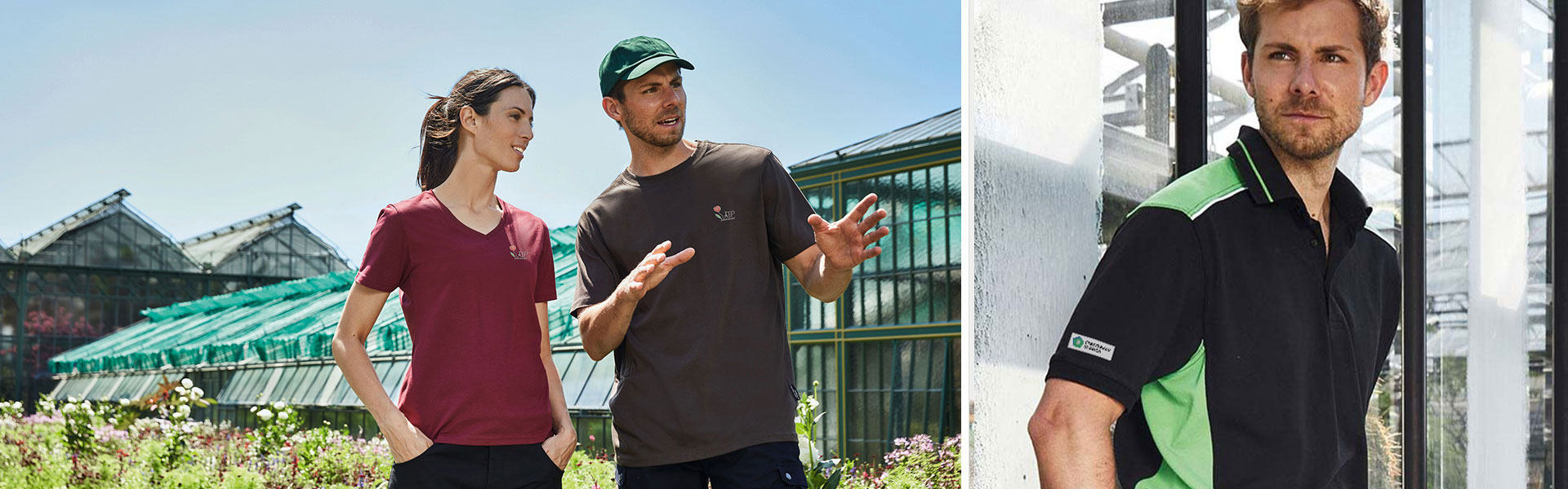 Workwear mit Logostick für Handwerker & Indurstrie