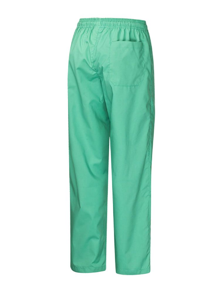 Günstige grüne Schlupfhose für Praxis und Physiotherapie mit elastischem Bund