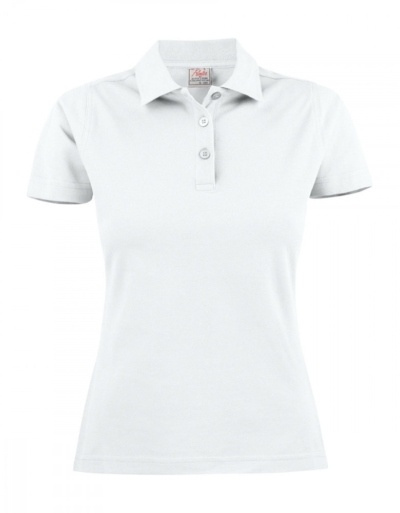 Damen Poloshirt Weiß