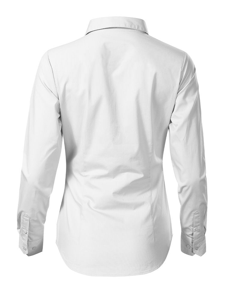 Weiße Baumwollbluse