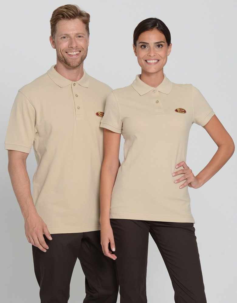 HAKRO Poloshirt Damen in Beige
