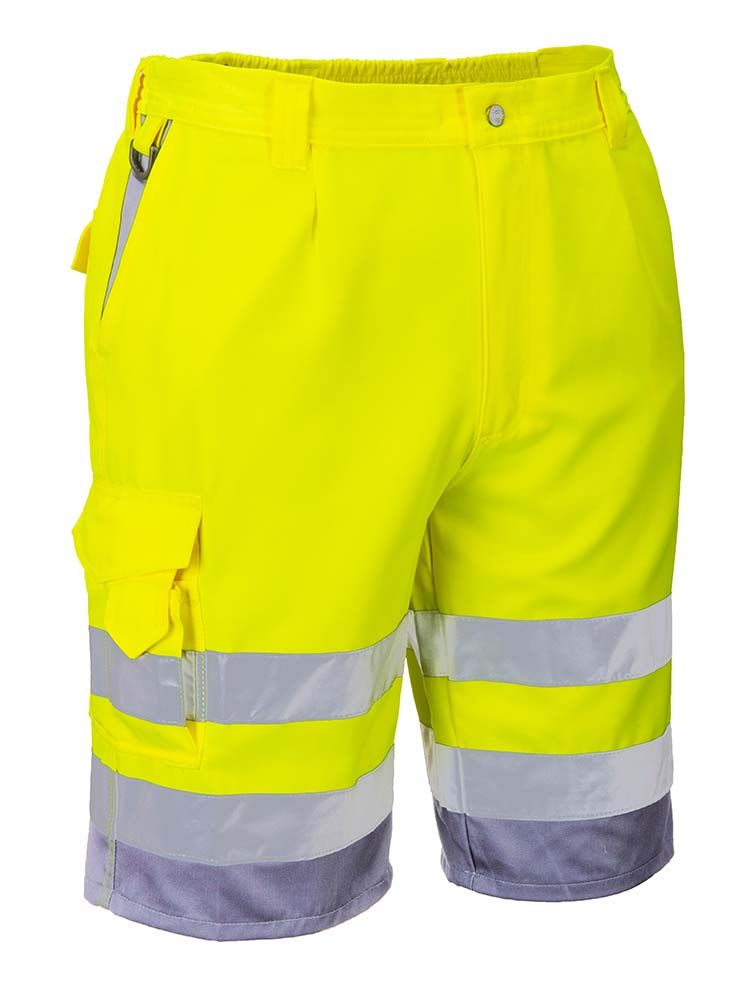 Warnschutz Shorts Gelb