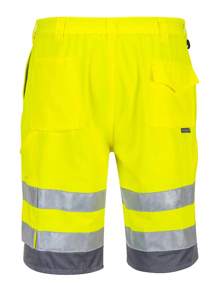 Warnschutz Shorts Gelb