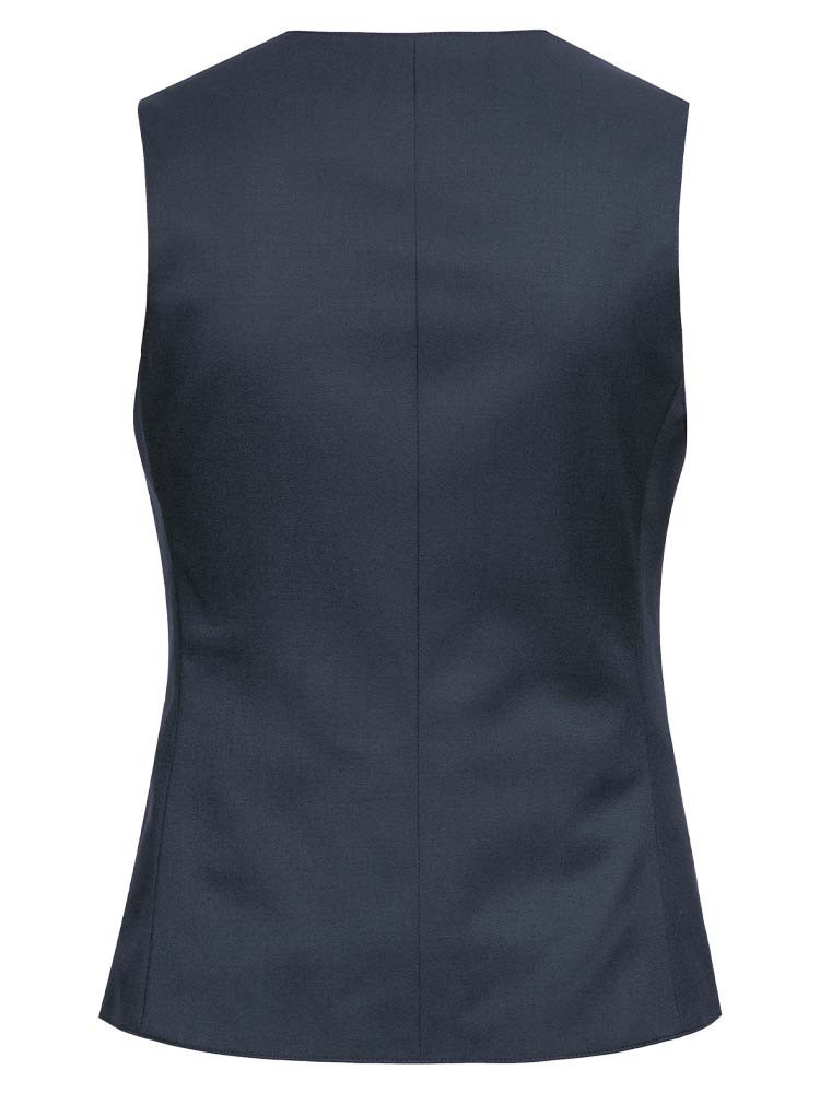 Weste Damen Business in Dunkelblau mit V-Ausschnitt