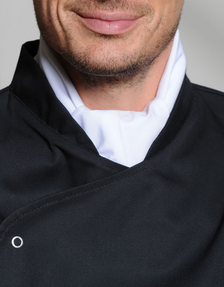 Koch Halstuch in Weiß für Profiköche – waschbar bis 95 °C, auch in Schwarz erhältlich