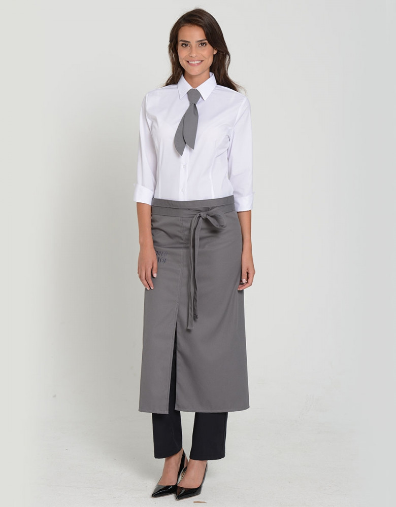 Schürze Gastronomie Grau