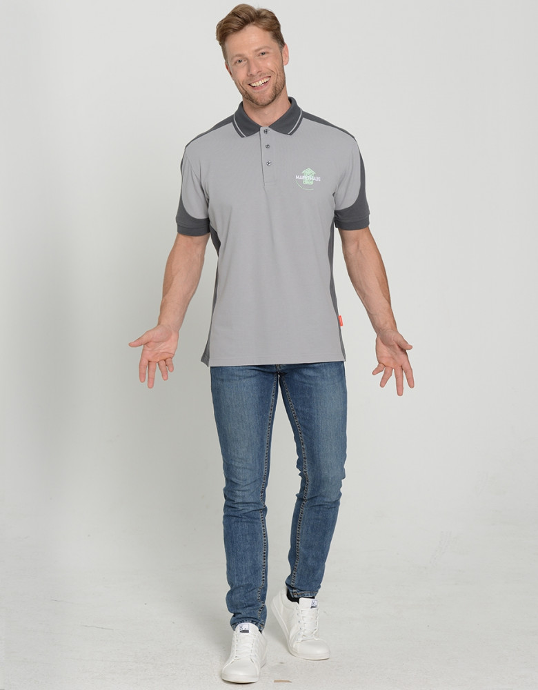 Mens Performance Polo Contrast
