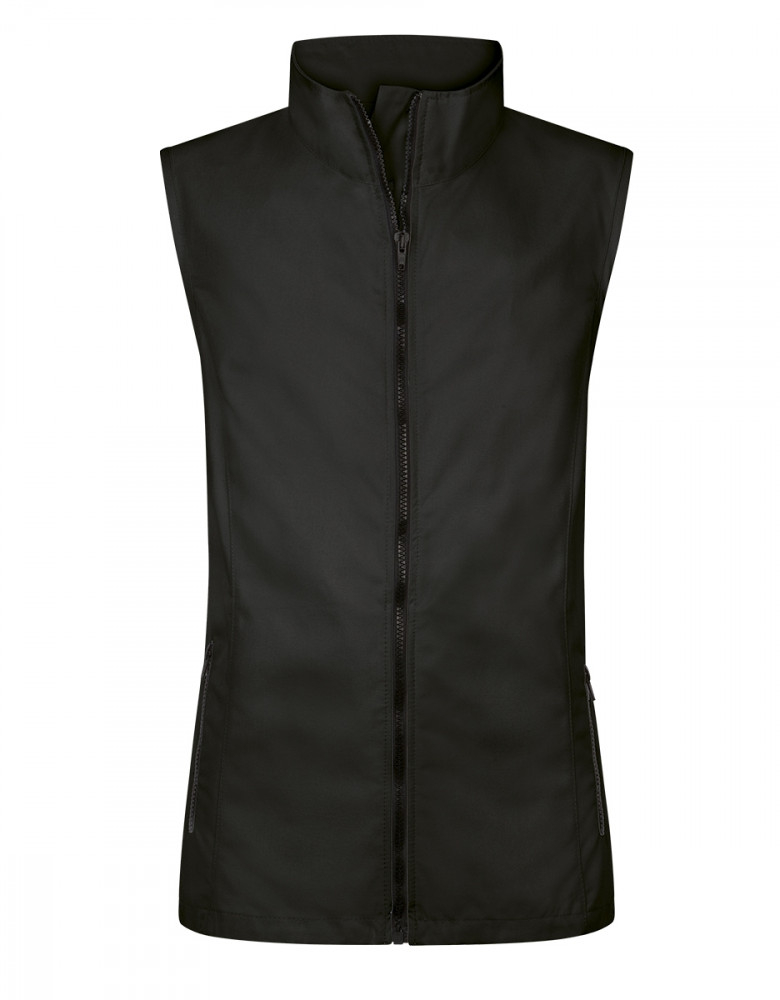 Arbeitsweste Damen ärmellos – taillierte, pflegeleichte Damenweste mit Reißverschluss für Beruf und Alltag