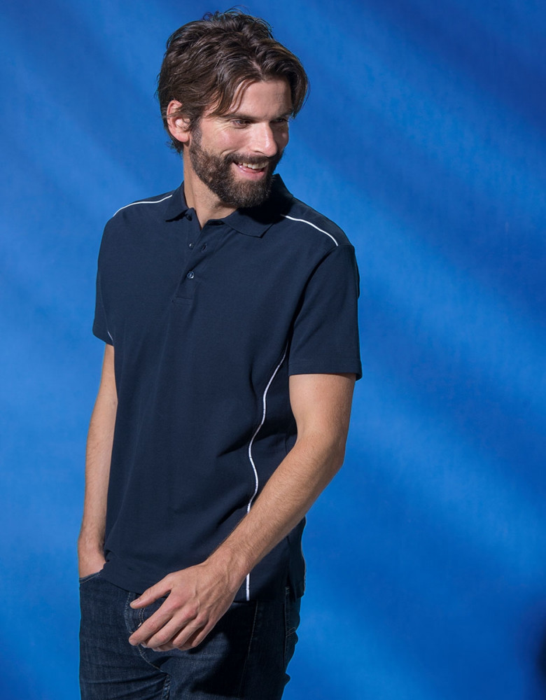 Herren Poloshirt bedrucken, tailliert, für Beruf & Freizeit