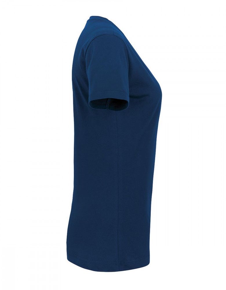 Damen V-Shirt Dunkelblau