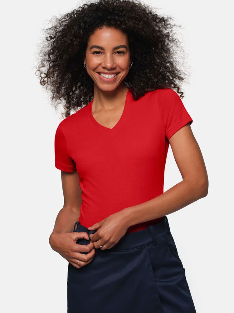 T-Shirt Damen Rot