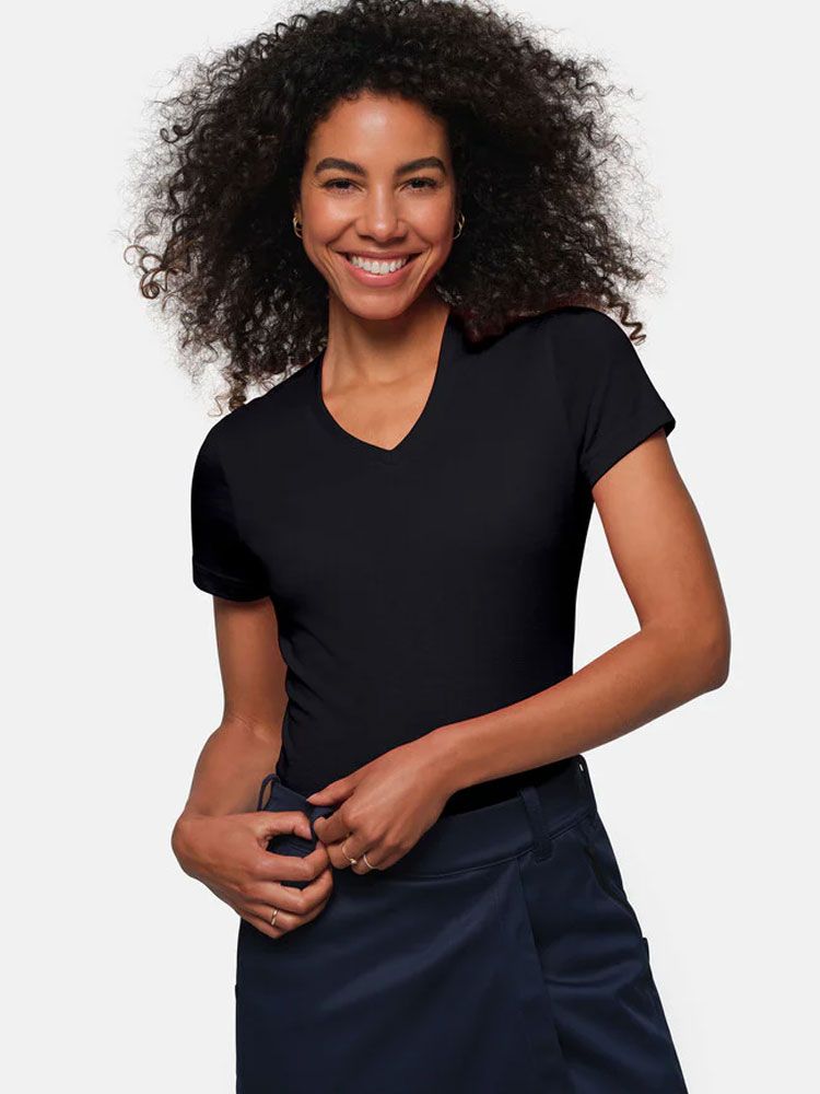 T-Shirt Damen Schwarz