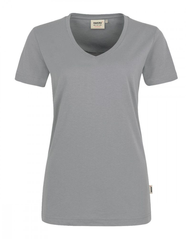 T-Shirt Damen Hellgrau