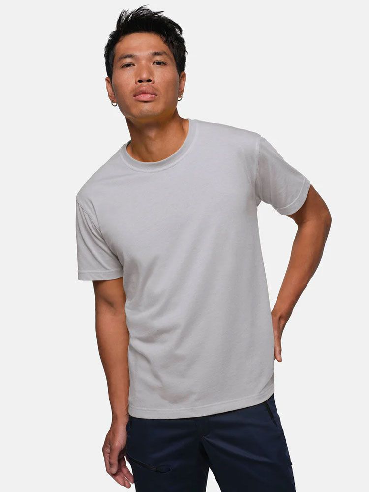 T-Shirt Herren Hellgrau