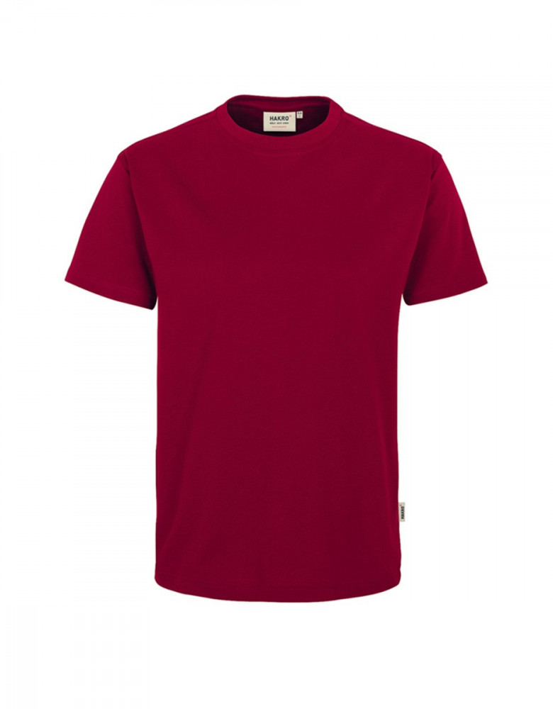 T-Shirt Herren Weinrot