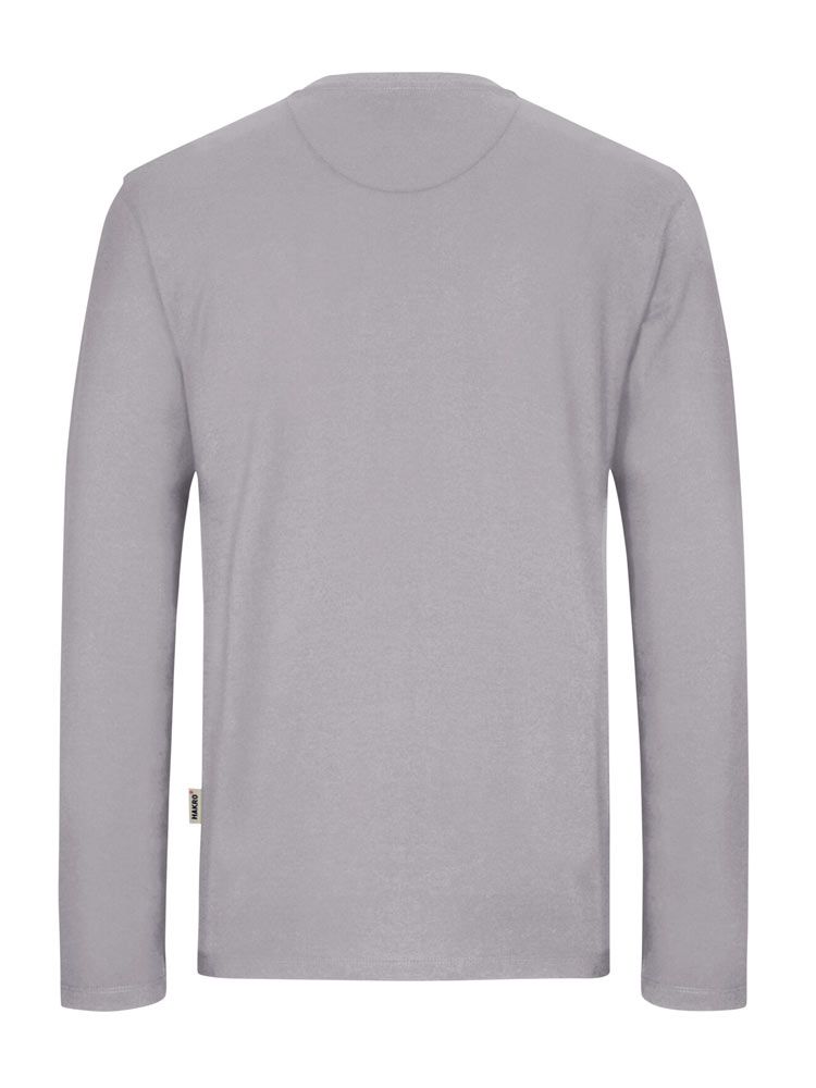 Herren Longsleeve Hellgrau