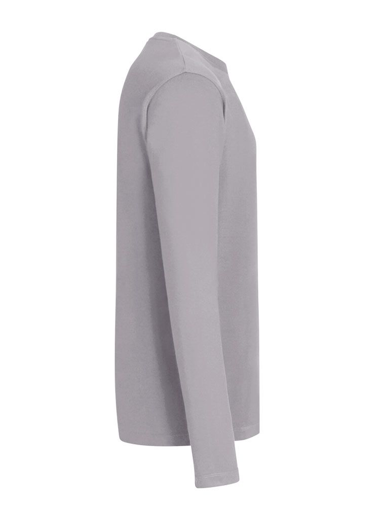 Herren Longsleeve Hellgrau
