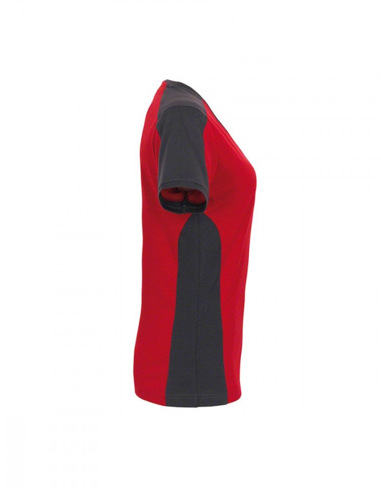 Womens Contrast Performance V-Shirt