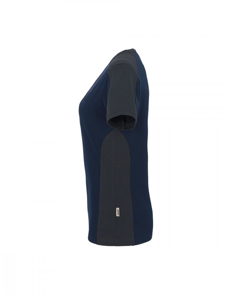 Womens Contrast Performance V-Shirt