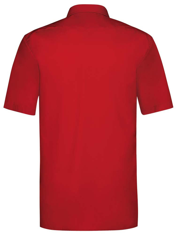 Kurzarm Hemden Herren mit Kent-Kragen und Brusttasche, Regular Fit