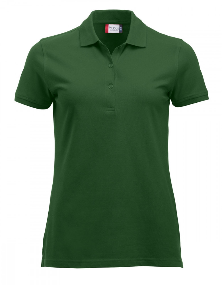Günstige Poloshirts Damen Dunkelgrün