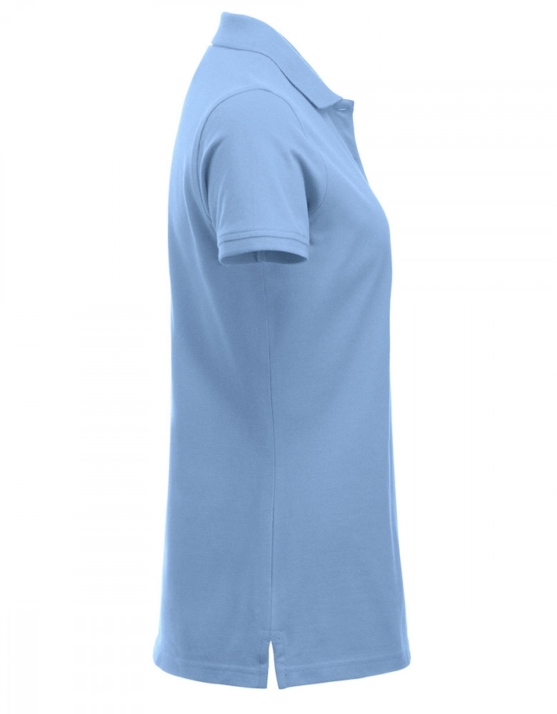 Günstige Poloshirts Damen Hellblau