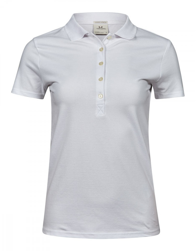 Poloshirt Damen Weiß