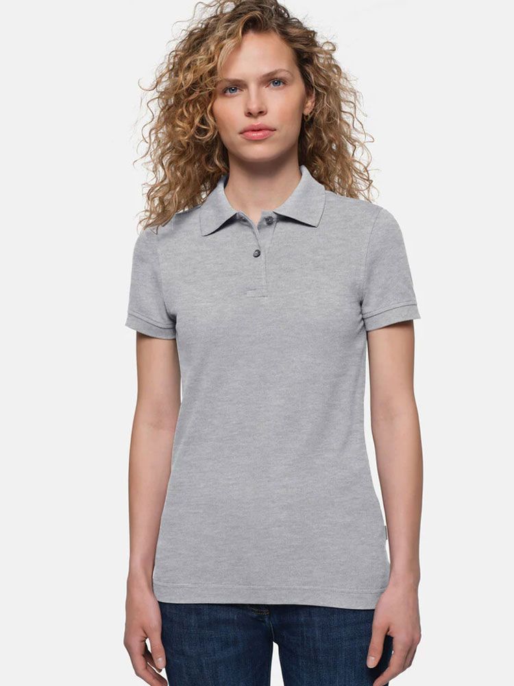 HAKRO Poloshirt Damen in Grau