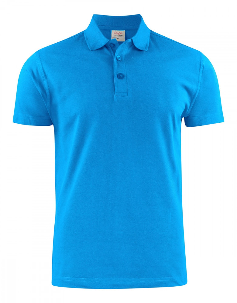 Herren Poloshirt Blau