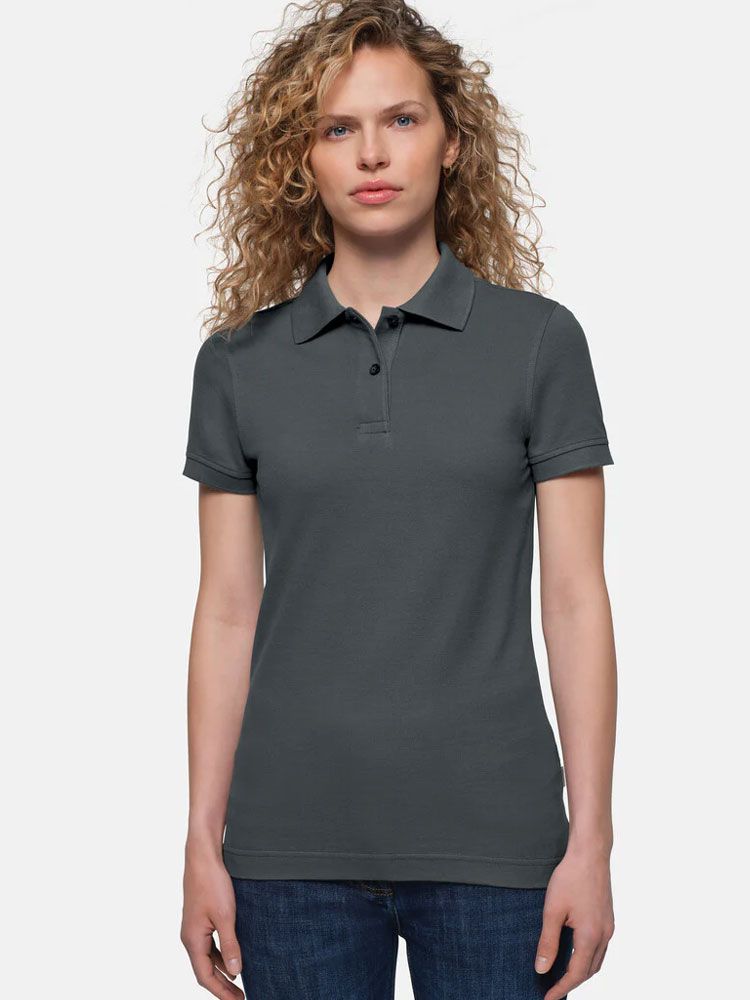 Damen Poloshirts von HAKRO besticken