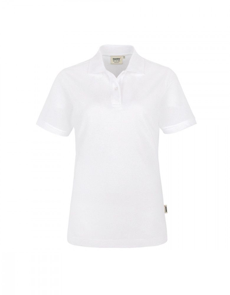 Damen Poloshirts HAKRO Weiß