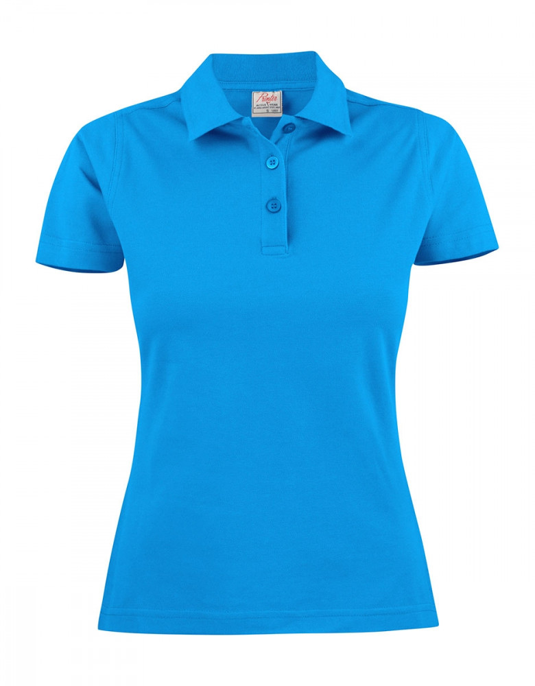 Poloshirt Damen Blau