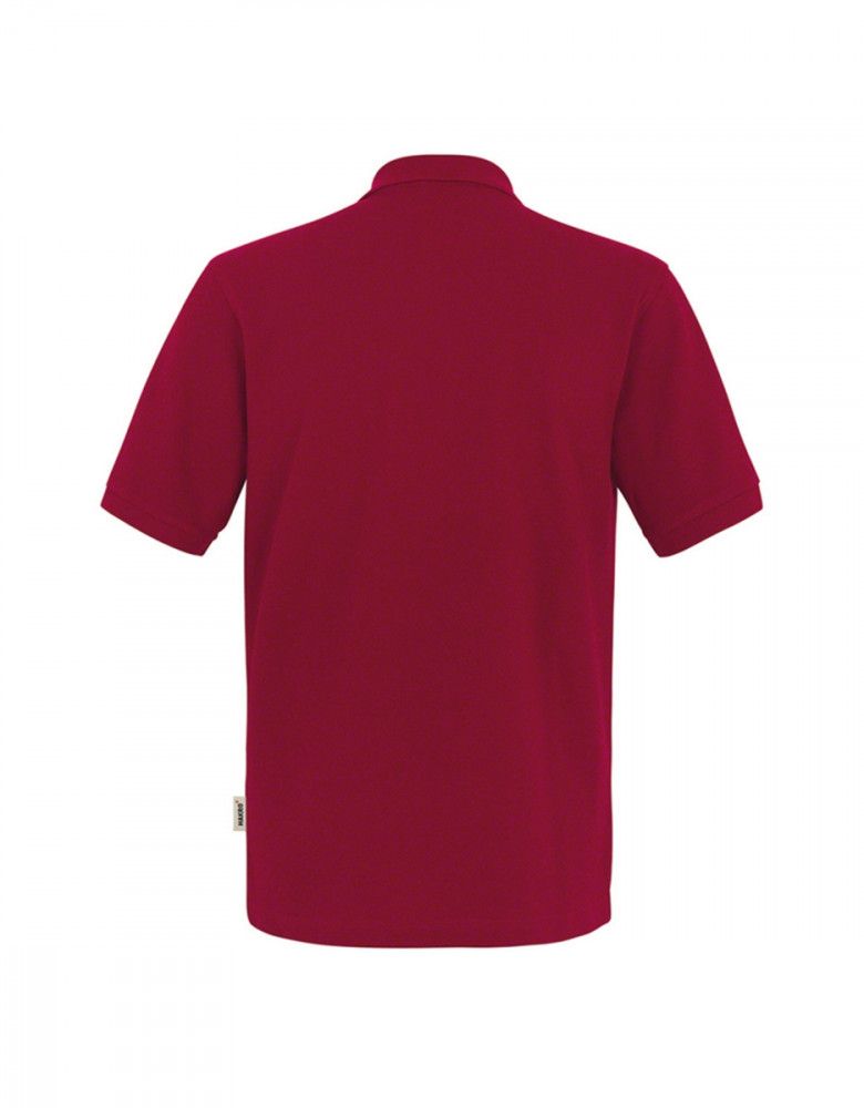Poloshirt von HAKRO Weinrot