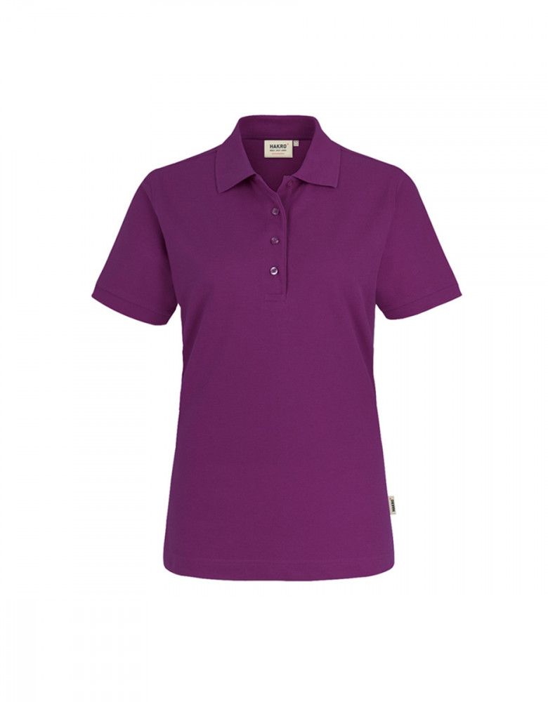 Polo Shirt Damen Lila