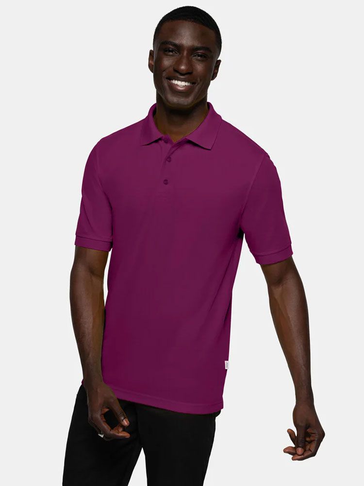 Polo Shirt Herren Lila