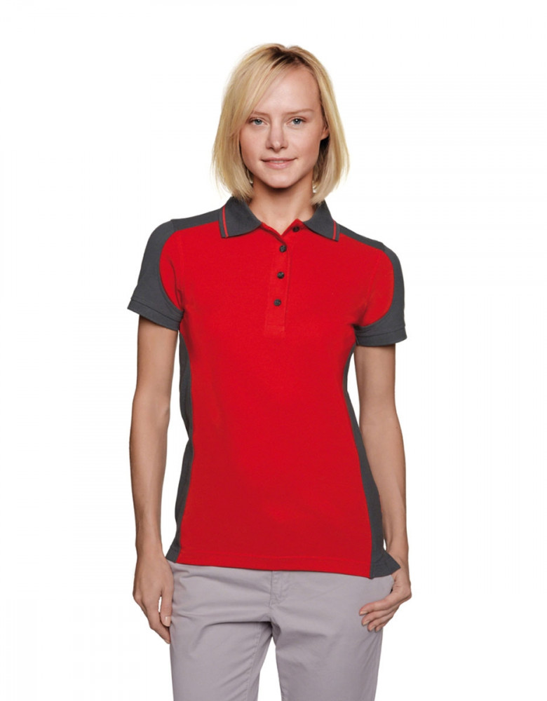 Womens Performance Polo Contrast