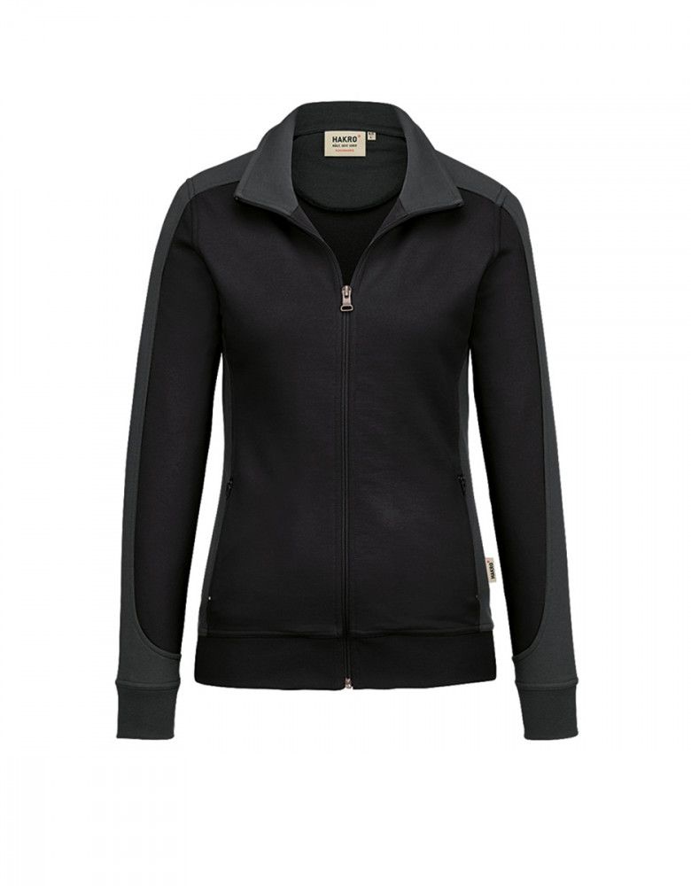 Damen Sweatjacke Schwarz
