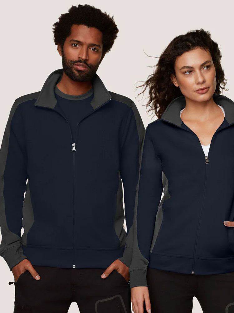 Damen Sweatjacke Dunkelblau