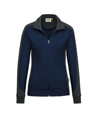 Damen Sweatjacke Dunkelblau